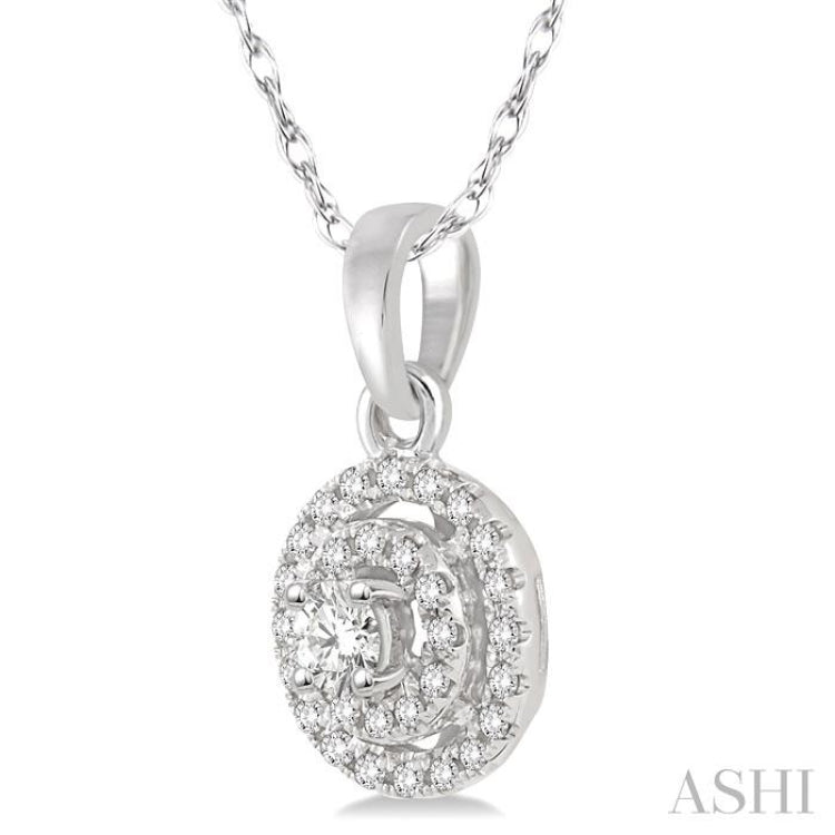 Halo Diamond Fashion Pendant