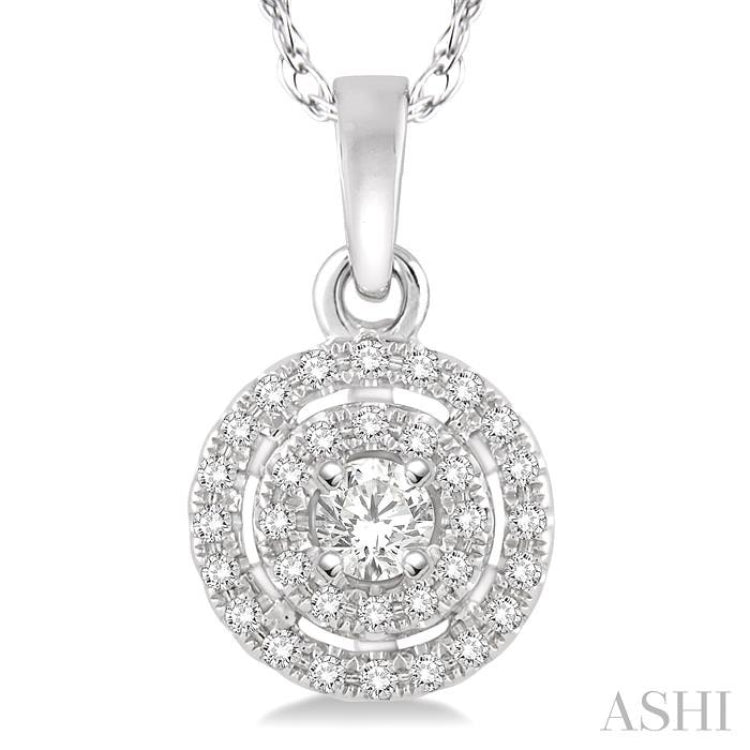 Halo Diamond Fashion Pendant