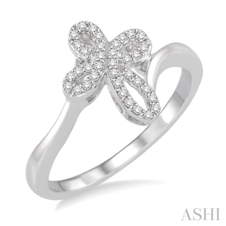 Cross Diamond Fashion Ring