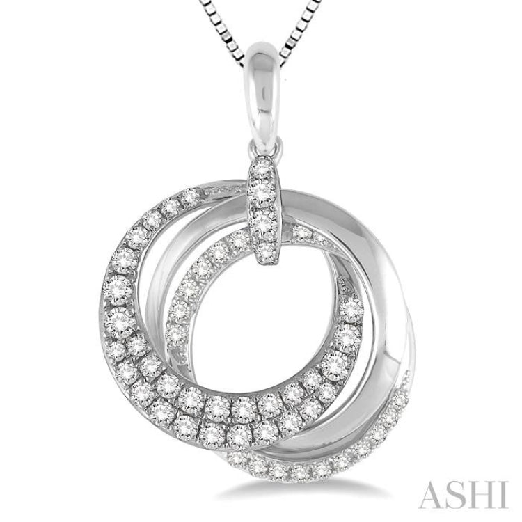 Circle Diamond Fashion Pendant