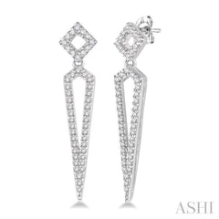 Diamond Fashion Long Earrings