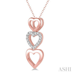 Heart Shape Diamond Fashion Pendant