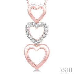 Heart Shape Diamond Fashion Pendant