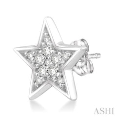 Star Diamond Fashion Earrings