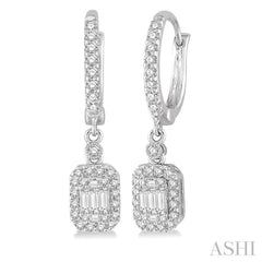 Halo Fusion Diamond Earrings