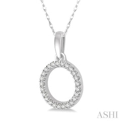 Circle Petite Diamond Fashion Pendant