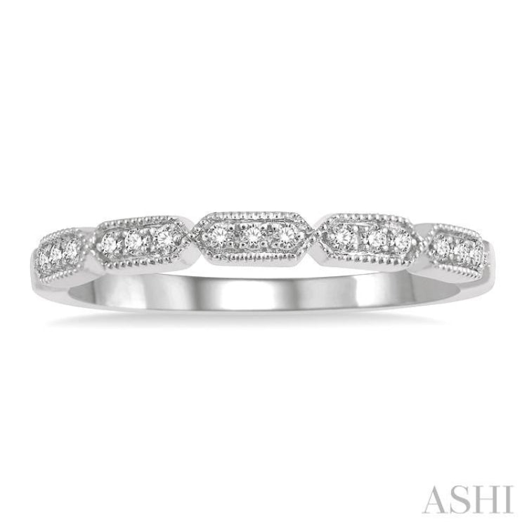 Stackable Diamond Wedding Band