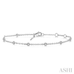 Kite Diamond Station Chain Bracelet