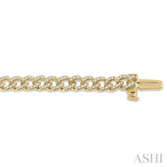 Curb & Cuban Diamond Fashion Bracelet