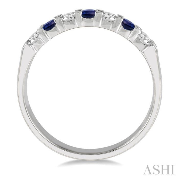 7 Alternate Gemstone & Diamond Wedding Band