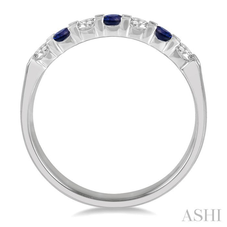 7 Alternate Gemstone & Diamond Wedding Band