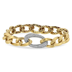 14KT Gold Diamond Bracelet