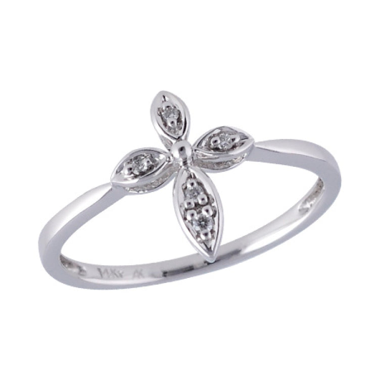 14KT Gold Ladies Diamond Fashion Ring