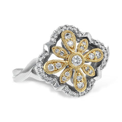 14KT Gold Ladies Diamond Ring