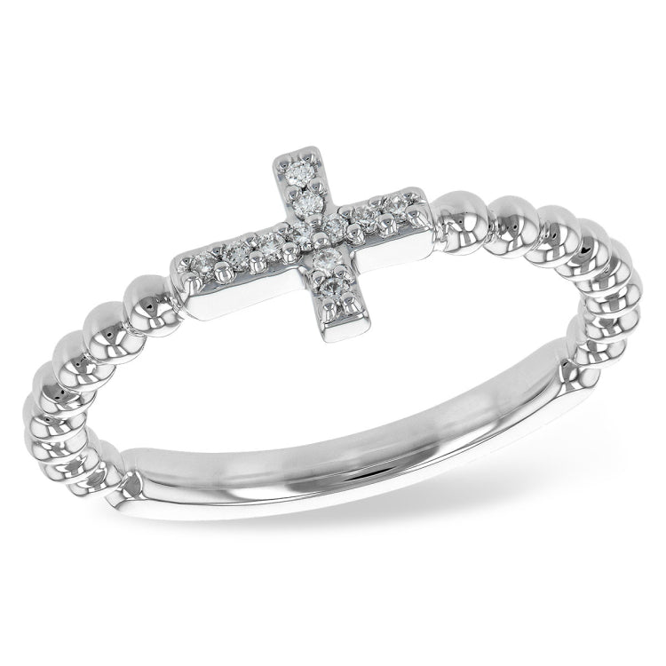 14KT Gold Ladies Diamond Fashion Ring