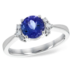 14KT Gold Ladies Tanzanite Fashion Ring
