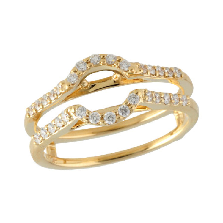 14KT Gold Ladies Wrap/Guard