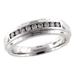 14KT Gold Mens Wedding Ring