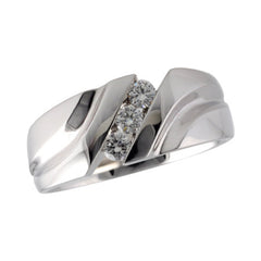 14Kt Gold Mens Wedding Ring