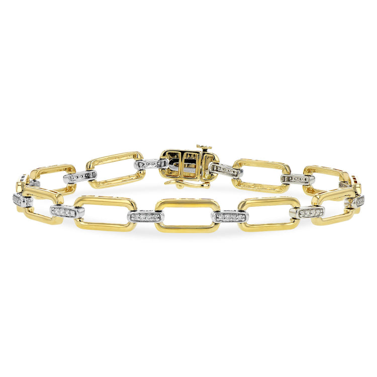 14KT Gold Diamond Bracelet