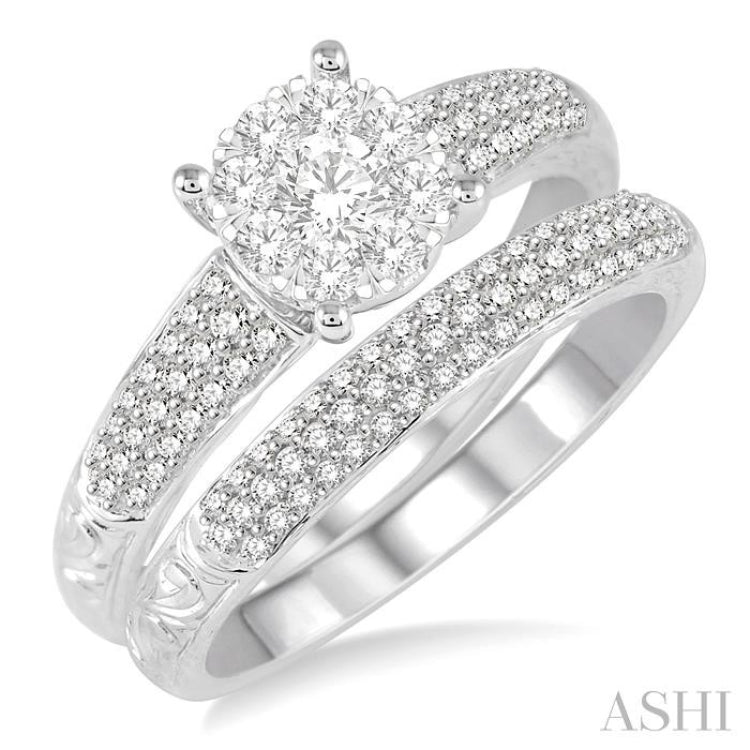 Lovebright Diamond Wedding Set