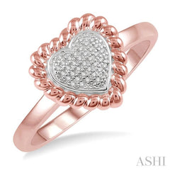 Heart Shape Diamond Fashion Ring