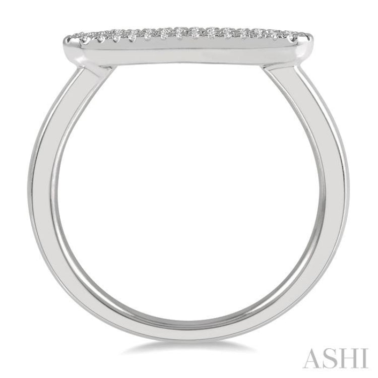 Stackable Petite Baguette Diamond Fashion Ring