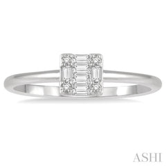 Stackable Fusion Petite Diamond Fashion Ring