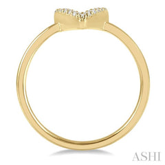 Stackable Wishbone Petite Diamond Fashion Ring