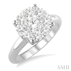 Round Shape Lovebright Essential Diamond Ring