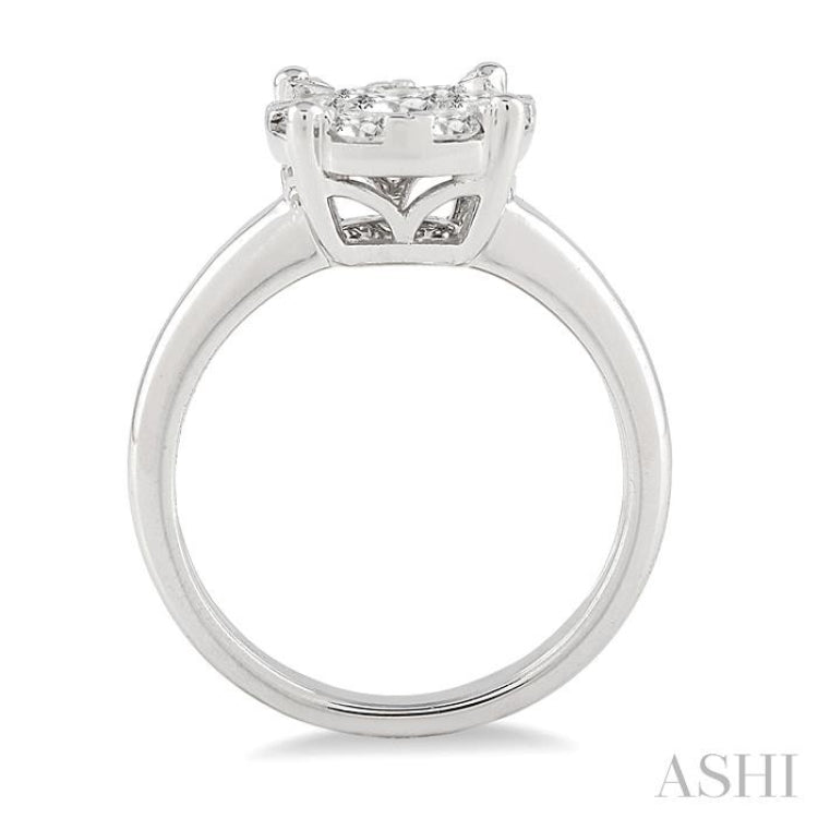 Round Shape Lovebright Essential Diamond Ring