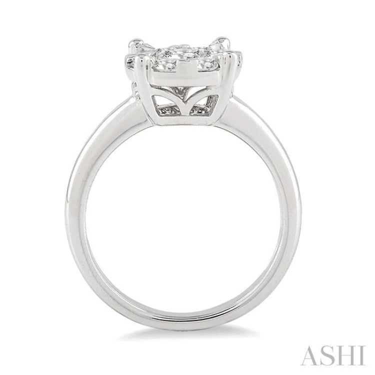 Round Shape Lovebright Essential Diamond Ring