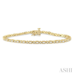 Baguette Diamond Fashion Bracelet