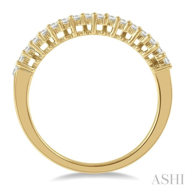 Stackable Baguette Diamond Fashion Ring