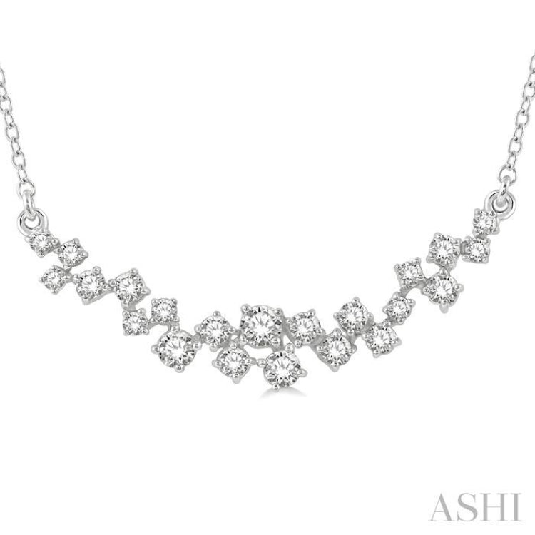 Scatter Diamond Fashion Necklace