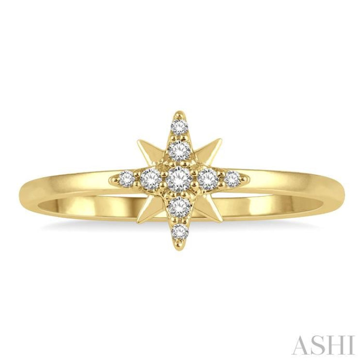 Stackable Star Petite Diamond Fashion Ring