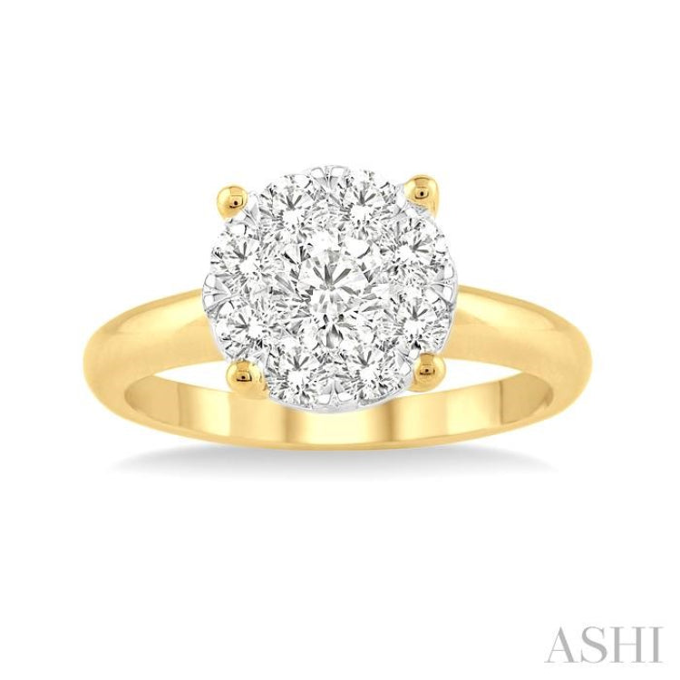 Round Shape Lovebright Essential Diamond Ring