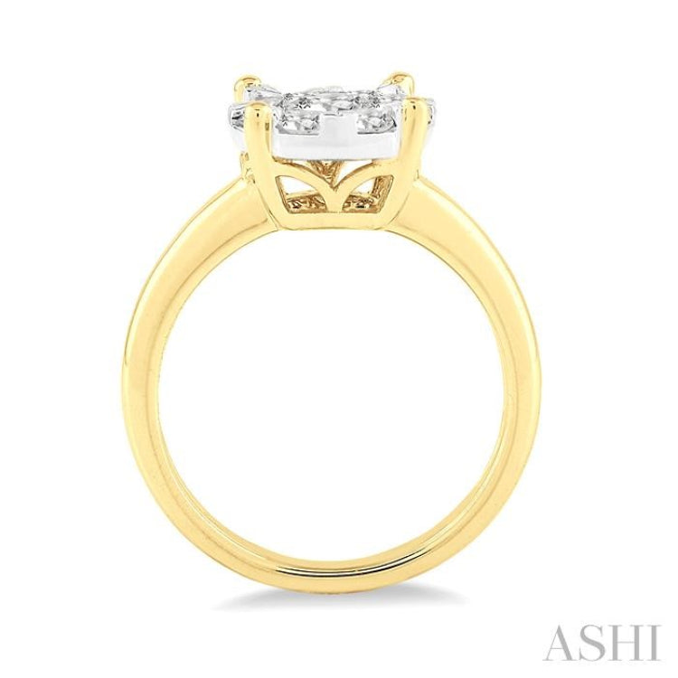 Round Shape Lovebright Essential Diamond Ring