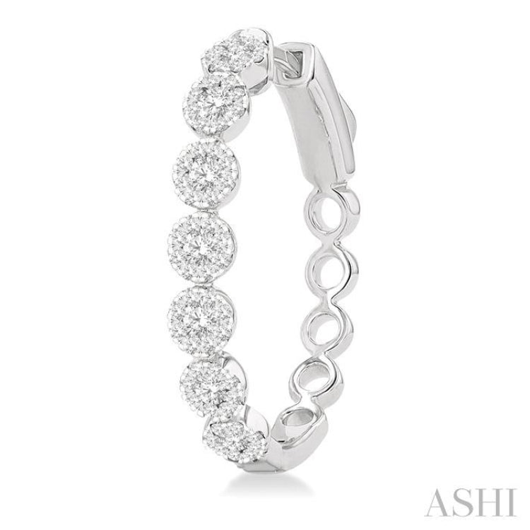 Lovebright Essential Diamond Hoop Earrings