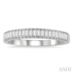 Stackable Baguette Diamond Fashion Ring