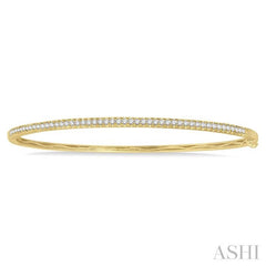 Stackable Diamond Bangle