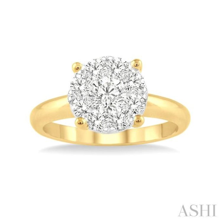 Round Shape Lovebright Essential Diamond Ring