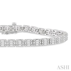 Fusion Diamond Tennis Bracelet