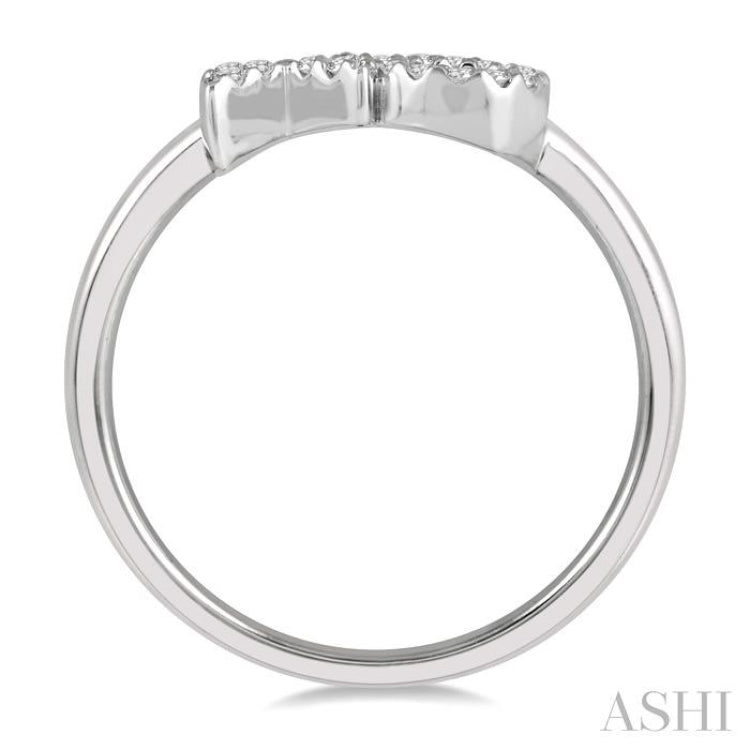 Stackable X & O Petite Diamond Fashion Ring