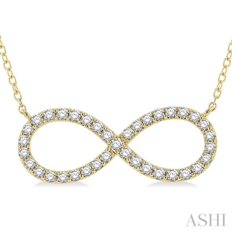 Infinity Diamond Necklace