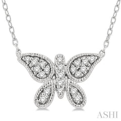 Butterfly Petite Diamond Fashion Pendant