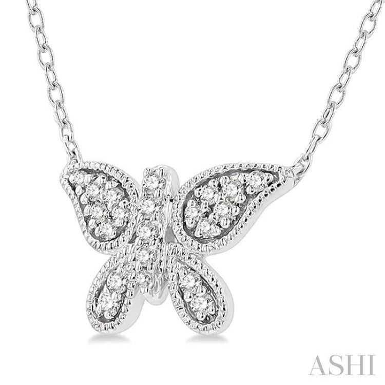 Butterfly Petite Diamond Fashion Pendant