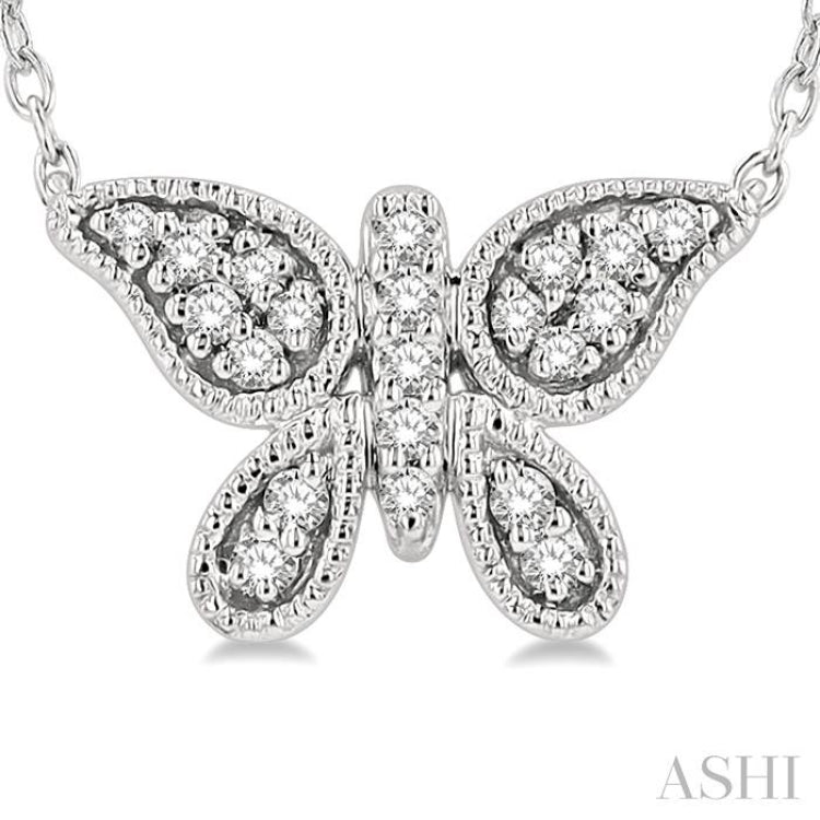 Butterfly Petite Diamond Fashion Pendant