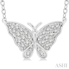 Butterfly Petite Diamond Fashion Pendant