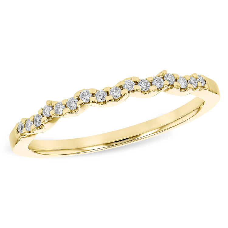 14KT Gold Ladies Diamond Wedding Ring